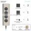 British socket with USB charger for Kitchen