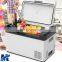 UK U.S. CANADA home AC and car 12/24v dc dual use 50L frozen food car freezer energy saving car fridge trolley refrigerator
