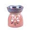 Ceramic wax melt burners ice  crack ceramic wax burner aromatherapy ceramic wax burner tealight candle holder For SPA