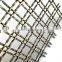 Antique brass decorative wire mesh panels