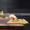 Bamboo Chopping Block Kitchenware Extra Large Natural Organic Bamboo Cutting Board With Two Collapsible Containers