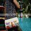 Handwoven Big Size Rattan Straw Purse Decoupage Bag wholesale