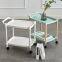 Round shelving cart kitchen shelving bathroom kitchen clutter storage cart shelving living room nightstand