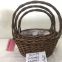 Colorful Multifunctional Middle Size Good Quality Wicker Basket For Decoration