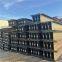 Hot rolled H-shaped steel for shipbuilding and mining use