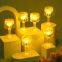 2 pcs/ pack LED Table Lamp Holiday Decoration Light Desk Lamps For Bedroom Bar Crystal Lighting Gift Decor Night Lights