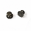 18MMAntique silver ultra-thin double-sided colliding rivet magnetic button