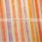 Shower curtain candy stripe printed, hot sale classic bathroom waterproof curtain