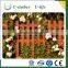 Latest designs wood plastic composite WPC timber fence