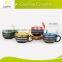 2014 wholesale ceramic soup bowl with handle/ bowl supply