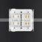 C series 2 plug socket with two switch