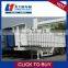 High quality low bed trailer for sale container loader 40ft flatbed semi trailer cimc