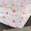 100% cotton baby crib elastic fitted sheet