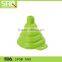 Food grade foldable silicone funnel