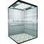 Machine Roomless Home Lift With Mirror Stainless Steel Decoration