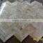 Hot Yellow Honey Onyx Polished Herringbone Onyx Mosaic Tiles on Sale