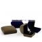 Custom Luxury Velvet Ring Box Jewelry Packaging Box