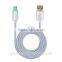 2016 new premium high quality Aluminum Nylon LED light charger usb data cable for iphone 6 6 plus 6s 6s plus micro wire cable