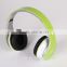 Colorful wireless sport rohs bluetooth earphone headphones for tv with FM radio and TF card player bluetooth headset