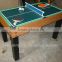43" 4 in 1 game table set with leg including football,billiard,pingpong and air hockey