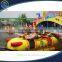 amphibious war 12-seat electric track train with water gun