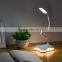 New 3W 18LEDs Adjustable Reading Desk Lamp Rechargeable Table Light Fleible Touch Sensitive 3-Level Brightness Adjustable Light