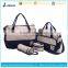 Factory sale mum travel bag set nylon beach bag set