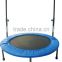 44inch jumpking mini foldable trampoline with bar/handrail/handle/handlebar for sale
