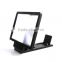 Foldable mobile phone LCD LED screen magnifier bracket,mobile phone screen magnifier Enlarge stand Cellphone Magnifier