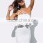 One-shouldered string strap ruffled pintuck summer sex party dress, party morden dress