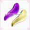 Professional detangling hair brush for personal hair care soft touch feeling hair comb holder