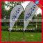 Promotional waterproof teardrop advertising banner