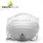 Delta non woven disposable FFP2 moulded with nose clip masks