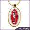 High Quality no Mole Fee Custom Car Logo Printing Keychain for Bugatti