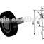 High Quality 688 2rs nylon ball bearing drawer pulley