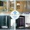 bath aluminum frame tempered glass shower rooms