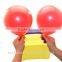 Portable electric balloon pump for round balloons