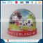 Snow Globe With The Magnet,Fridge Magnet For Tourist Souvenirs,OEM Fridge Magnet Plastic Photo Snow Globe