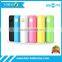 Pink lipstick power bank portable charger for iphones