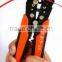Multifunction network cable pliers for wire cable plugs stripping cutting crimping tool rj45 ri11 rj12