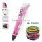 2016 Hot Selling Novelty Pen 3d Drawing Gift Pen
