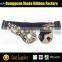 Custom elastic waist belt ladies wide elastic belts