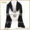 Best prices latest top quality pure plain orange scarf fine workmanship