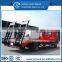 FAW 4X2 flat plate transport truck/ flatbed container transport trailer