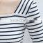 woman clothing spring 2016 slim fit stripe tee shirts women wear