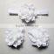 Baby Girl Headband And Barefoot Sandals 2 Pcs Set Infant Toddler Summer Barefoot