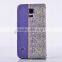 For Samsung galaxy S5 leather case with lace