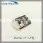 19mm zinc casting buckle with white rubber effect for man or women shoes sandal