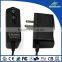 Wall mounted plug adapter 12V 1A adapter for USA and Canada