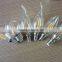 Soft light E27 led filament candle bulb